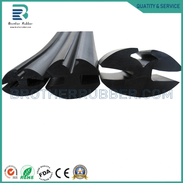 T Shape Silicone EPDM Foam Sponge Extrusions Rubber Seal Strip