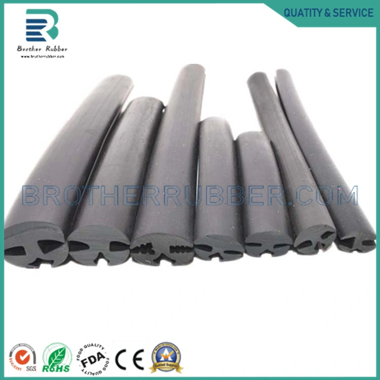 T Shape Silicone EPDM Foam Sponge Extrusions Rubber Seal Strip